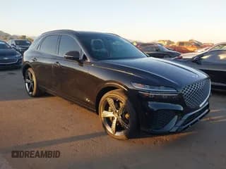 ✅ 2023 Genesis GV70 2.5T • VIN: KMUMADTB5PU101635 • Lot: 43645774. Listed on IAAI with 34,790 mi. Free auction sales archive from the USA and detailed vehicle history report at DreamBid. Image 1.