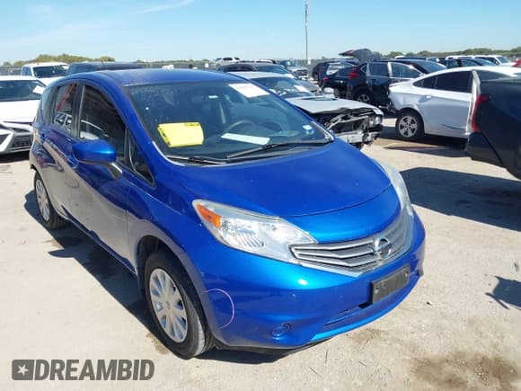 ✅ 2015 Nissan Note SL • VIN: 3N1CE2CP3FL397088 • Lot: 43587597. Wystawiony na IAAI z przebiegiem 81 581 mil. Bezpłatny archiwum sprzedaży aukcyjnych z USA i szczegółowy raport historii pojazdu na DreamBid. Zdjęcie 1.