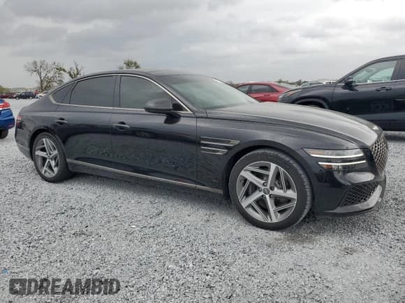 ✅ 2023 Genesis G80 2.5T • VIN: KMTGA4SC3PU163711 • Lot: 47263235. Wystawiony na Copart z przebiegiem 15 620 mil. Bezpłatny archiwum sprzedaży aukcyjnych z USA i szczegółowy raport historii pojazdu na DreamBid. Zdjęcie 4.