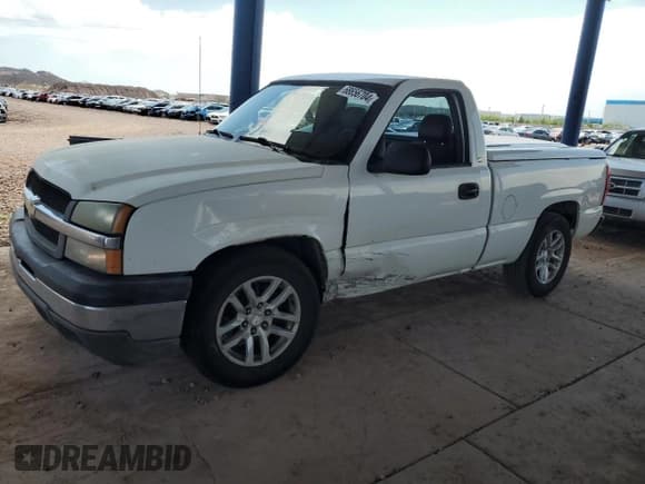 ✅ 2005 Chevrolet Silverado 1500 Work Truck • VIN: 1GCEC14X75Z351159 • Лот: 68656704. Опубликован ранее на Copart с пробегом 168 927 миль. Бесплатный доступ к архиву аукционных продаж из США и подробный отчёт об истории автомобиля на DreamBid. Изображение 1.