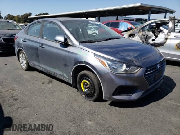 2018 Hyundai Accent SEL with VIN 3KPC24A30JE026341, listed as a Copart auction lot 60040243 with 106,056 mi miles and . Bid and sale history available at DreamBid. Image 4.
