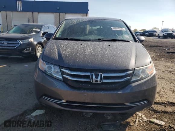 ✅ 2017 Honda Odyssey EX-L • VIN: 5FNRL5H66HB021436 • Lot: 80619155. Listed on Copart with 155,006 mi. Free auction sales archive from the USA and detailed vehicle history report at DreamBid. Image 5.