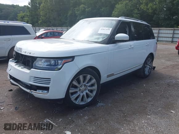 ✅ 2015 Land Rover Range Rover Supercharged • VIN: SALGS2TF0FA218133 • Lot: 42857159. Listed on IAAI with 103,459 mi. Free auction sales archive from the USA and detailed vehicle history report at DreamBid. Image 2.