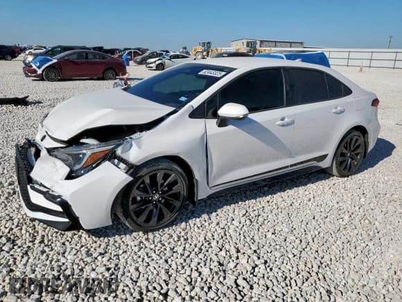 ✅ 2024 Toyota Corolla SE • VIN: 5YFS4MCEXRP195183 • Лот: 82443325. Опубликован ранее на Copart с пробегом 12 200 миль. Бесплатный доступ к архиву аукционных продаж из США и подробный отчёт об истории автомобиля на DreamBid. Изображение 1.