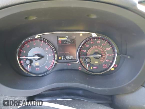 ✅ 2016 Subaru WRX Premium • VIN: JF1VA1E61G9810741 • Lot: 41793947. Listed on IAAI with 140,430 mi. Free auction sales archive from the USA and detailed vehicle history report at DreamBid. Image 7.