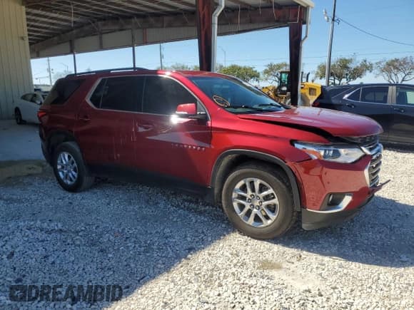 ✅ 2021 Chevrolet Traverse LT Cloth • VIN: 1GNERGKW9MJ155093 • Lot: 43694404. Wystawiony na Copart z przebiegiem 79 528 mil. Bezpłatny archiwum sprzedaży aukcyjnych z USA i szczegółowy raport historii pojazdu na DreamBid. Zdjęcie 4.