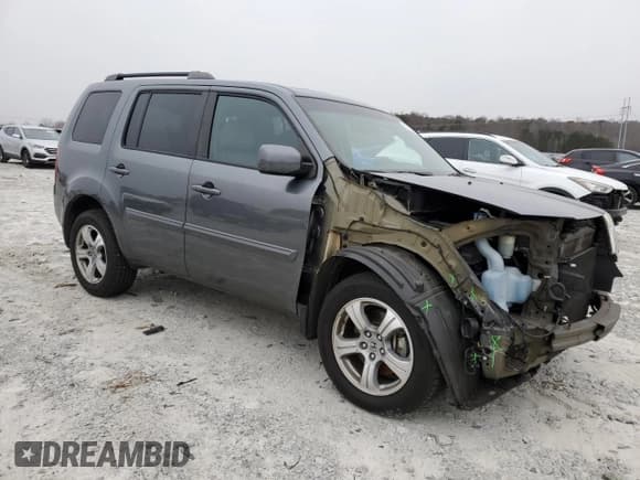 ✅ 2013 Honda Pilot EX-L • VIN: 5FNYF3H76DB030020 • Lot: 88921585. Listed on Copart with 194,570 mi. Free auction sales archive from the USA and detailed vehicle history report at DreamBid. Image 4.