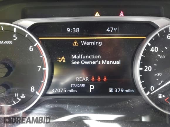 ✅ 2022 Nissan Rogue SL • VIN: 5N1BT3CA6NC701262 • Lot: 41698374. Wystawiony na IAAI z przebiegiem 37 075 mil. Bezpłatny archiwum sprzedaży aukcyjnych z USA i szczegółowy raport historii pojazdu na DreamBid. Zdjęcie 7.