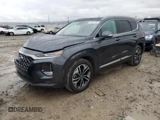 ✅ 2020 Hyundai Santa Fe Limited • VIN: 5NMS5CAA5LH219043 • Lot: 48877734. Wystawiony na Copart z przebiegiem 43 000 mil. Bezpłatny archiwum sprzedaży aukcyjnych z USA i szczegółowy raport historii pojazdu na DreamBid. Zdjęcie 1.