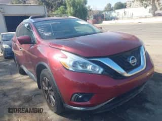 2017 Nissan Murano S with VIN 5N1AZ2MG6HN127617, listed as a IAAI auction lot 43198660 with 68,785 mi miles and . Bid and sale history available at DreamBid. Image 1.