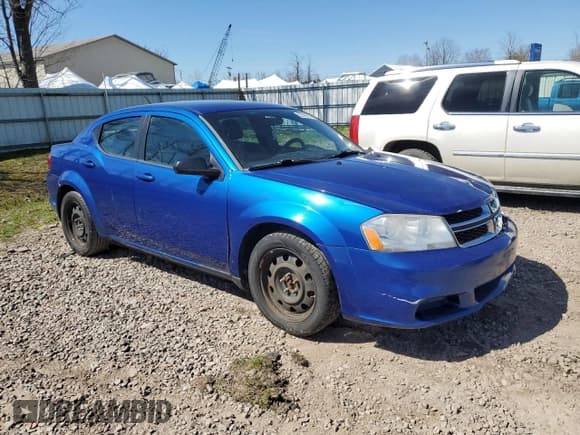 ✅ 2014 Dodge Avenger SE • VIN: 1C3CDZAB5EN182962 • Lot: 52630114. Wystawiony na Copart z przebiegiem 115 439 mil. Bezpłatny archiwum sprzedaży aukcyjnych z USA i szczegółowy raport historii pojazdu na DreamBid. Zdjęcie 4.