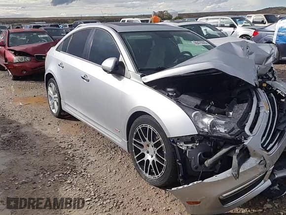 ✅ 2015 Chevrolet Cruze LTZ • VIN: 1G1PG5SB4F7155178 • Lot: 86479395. Listed on Copart with Not provided. Free auction sales archive from the USA and detailed vehicle history report at DreamBid. Image 13.