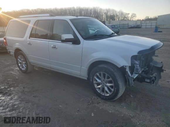 ✅ 2017 Ford Expedition Max Limited • VIN: 1FMJK1KT6HEA72049 • Lot: 48488455. Listed on Copart with 106,663 mi. Free auction sales archive from the USA and detailed vehicle history report at DreamBid. Image 4.