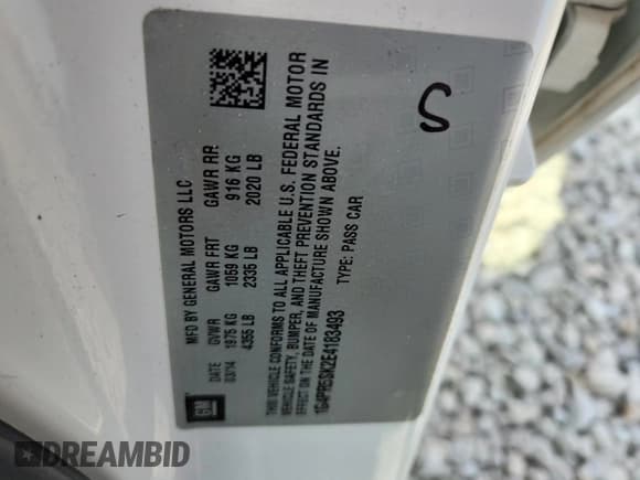 ✅ 2014 Buick Verano Convenience Group • VIN: 1G4PR5SK2E4183493 • Lot: 80999185. Wystawiony na Copart z przebiegiem 64 954 mil. Bezpłatny archiwum sprzedaży aukcyjnych z USA i szczegółowy raport historii pojazdu na DreamBid. Zdjęcie 12.