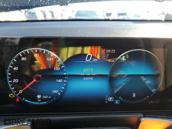 ✅ 2023 Mercedes-Benz GLB 250 • VIN: W1N4M4GB9PW316131 • Lot: 93076365. Listed on Copart with 45,098 mi. Free auction sales archive from the USA and detailed vehicle history report at DreamBid. Image 9.