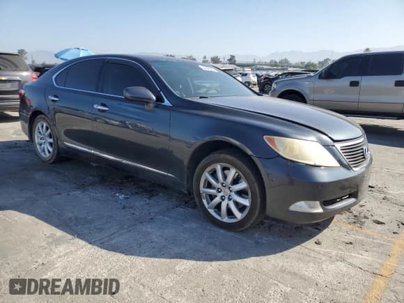 ✅ 2009 Lexus LS 460 • VIN: JTHBL46F495085166 • Lot: 64446685. Listed on Copart with 187,343 mi. Free auction sales archive from the USA and detailed vehicle history report at DreamBid. Image 4.