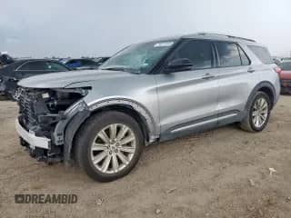 2021 Ford Explorer Limited z VIN 1FMSK7FH0MGB15554, wystawiony jako Copart lot #70575165 z przebiegiem 52 828 mil mil oraz Szkoda całkowita • Salvage title. Historia ofert i sprzedaży dostępna na DreamBid. Obrazek 1.