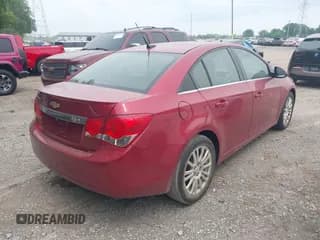 ✅ 2012 Chevrolet Cruze ECO • VIN: 1G1PK5SC3C7115144 • Lot: 42419696. Listed on IAAI with 136,307 mi. Free auction sales archive from the USA and detailed vehicle history report at DreamBid. Image 4.