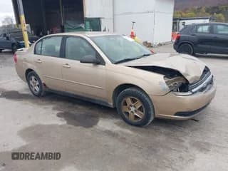 ✅ 2005 Chevrolet Malibu LS • VIN: 1G1ZT52895F300583 • Lot: 43579786. Listed on IAAI with 157,634 mi. Free auction sales archive from the USA and detailed vehicle history report at DreamBid. Image 1.