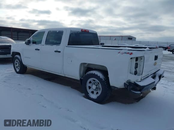 ✅ 2014 Chevrolet Silverado 1500 Work Truck • VIN: 3GCUKPEC8EG448691 • Лот: 41612724. Опубликован ранее на IAAI с пробегом 124 542 миль. Бесплатный доступ к архиву аукционных продаж из США и подробный отчёт об истории автомобиля на DreamBid. Изображение 3.