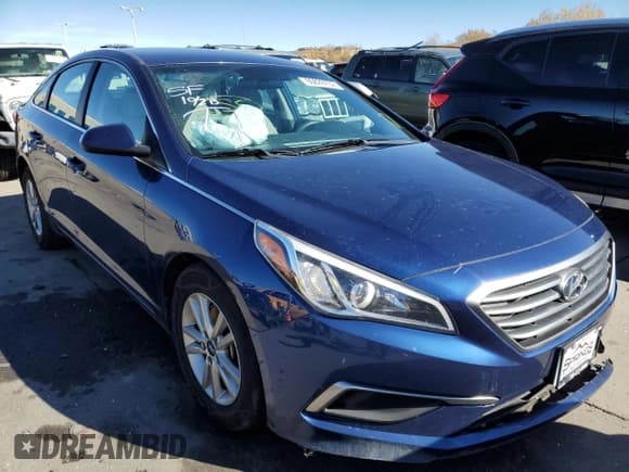 ✅ 2017 Hyundai Sonata SE • VIN: 5NPE24AF4HH583052 • Лот: 65630052. Опубликован ранее на Copart с пробегом 96 674 миль. Бесплатный доступ к архиву аукционных продаж из США и подробный отчёт об истории автомобиля на DreamBid. Изображение 1.