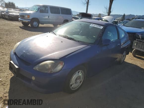 ✅ 2001 Honda Insight • VIN: JHMZE13791T000438 • Lot: 41414295. Wystawiony na Copart z przebiegiem 186 709 mil. Bezpłatny archiwum sprzedaży aukcyjnych z USA i szczegółowy raport historii pojazdu na DreamBid. Zdjęcie 1.