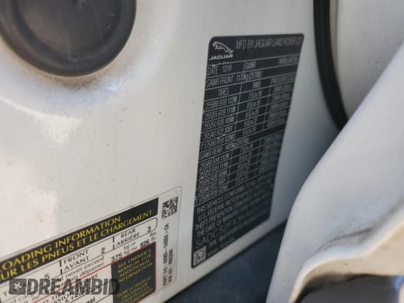 ✅ 2019 Jaguar F-Pace 25t • VIN: SADCS2FX3KA602299 • Лот: 65953505. Опубликован ранее на Copart с пробегом 160 123 миль. Бесплатный доступ к архиву аукционных продаж из США и подробный отчёт об истории автомобиля на DreamBid. Изображение 13.