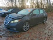 ✅ 2021 Nissan LEAF SL Plus • VIN: 1N4BZ1DV7MC550946 • Лот: 94191145. Опубликован ранее на Copart с пробегом 65 253 миль. Бесплатный доступ к архиву аукционных продаж из США и подробный отчёт об истории автомобиля на DreamBid. Изображение 1.