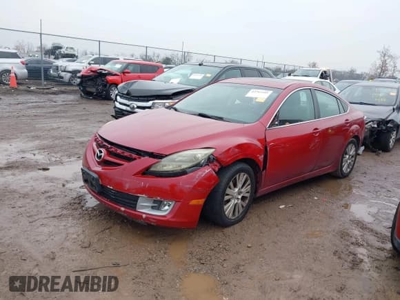 ✅ 2010 Mazda 6 i Touring • VIN: 1YVHZ8CHXA5M33347 • Lot: 43765481. Listed on IAAI with 227,189 mi. Free auction sales archive from the USA and detailed vehicle history report at DreamBid. Image 2.
