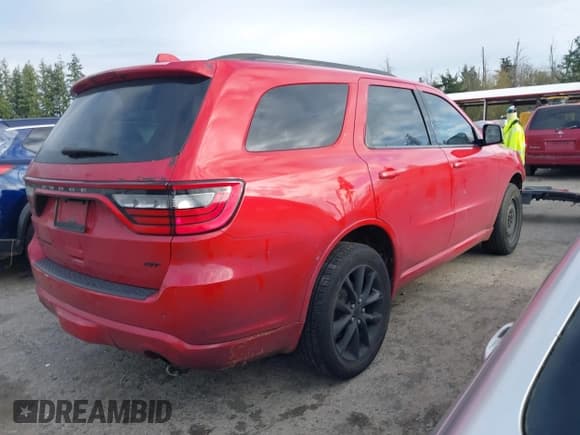 ✅ 2017 Dodge Durango GT • VIN: 1C4RDJDG7HC661415 • Lot: 43759129. Listed on IAAI with 113,906 mi. Free auction sales archive from the USA and detailed vehicle history report at DreamBid. Image 4.