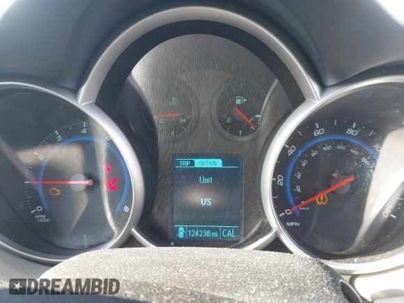 ✅ 2016 Chevrolet Cruze LS • VIN: 1G1PB5SG0G7179621 • Lot: 41620877. Listed on IAAI with 124,236 mi. Free auction sales archive from the USA and detailed vehicle history report at DreamBid. Image 7.