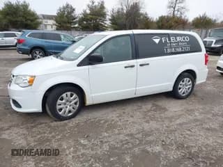 ✅ 2019 Dodge Grand Caravan SE • VIN: 2C4RDGBG6KR586727 • Lot: 43869417. Listed on IAAI with 201,680 mi. Free auction sales archive from the USA and detailed vehicle history report at DreamBid. Image 2.