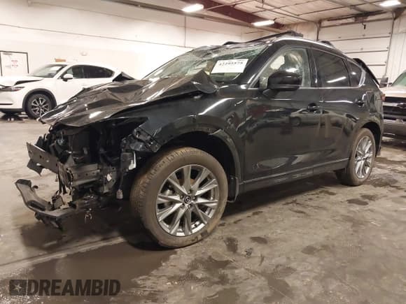 ✅ 2024 Mazda CX-5 S Premium • VIN: JM3KFBDL7R0532423 • Lot: 42295575. Listed on IAAI with 8,072 mi. Free auction sales archive from the USA and detailed vehicle history report at DreamBid. Image 18.