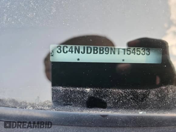 2022 Jeep Compass Latitude с VIN 3C4NJDBB9NT154533, выставлен на аукционе Copart как лот 65537715 с пробегом 23 613 миль миль и Списание • Salvage title. История ставок и продаж доступна на DreamBid. Изображение 13.