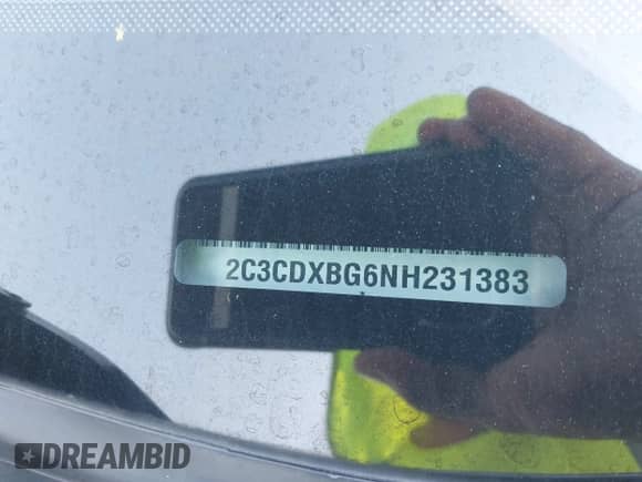 2022 Dodge Charger SXT with VIN 2C3CDXBG6NH231383, listed as a IAAI auction lot 43122779 with 36,162 mi miles and . Bid and sale history available at DreamBid. Image 9.