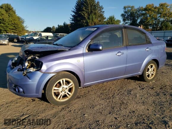 2008 Chevrolet Aveo LS с VIN KL1TD56698B216687, выставлен на аукционе Copart как лот 75993634 с пробегом 171 042 миль миль и Списание • Salvage title. История ставок и продаж доступна на DreamBid. Изображение 1.