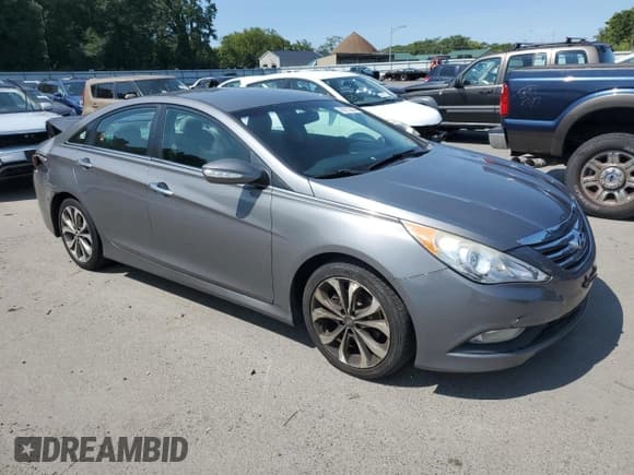 ✅ 2014 Hyundai Sonata Limited • VIN: 5NPEC4AB3EH942946 • Lot: 69773844. Listed on Copart with 117,644 mi. Free auction sales archive from the USA and detailed vehicle history report at DreamBid. Image 4.