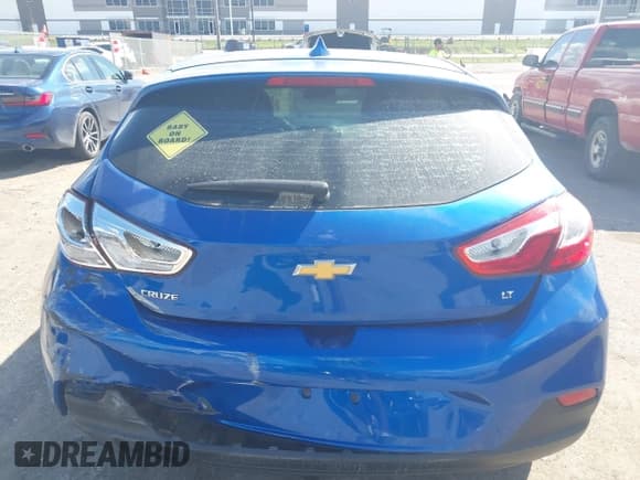 ✅ 2018 Chevrolet Cruze LT • VIN: 3G1BE6SM2JS655194 • Lot: 43293454. Listed on IAAI with 119,903 mi. Free auction sales archive from the USA and detailed vehicle history report at DreamBid. Image 16.