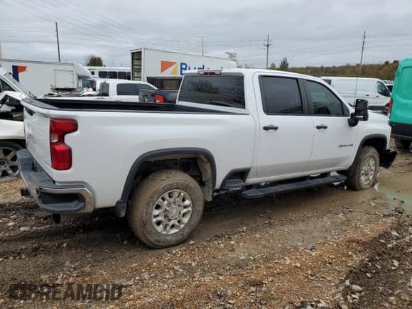 2020 Chevrolet Silverado 3500HD Work Truck z VIN 1GC4YSEY4LF181349, wystawiony jako Copart lot #80557094 z przebiegiem 58 469 mil mil oraz Szkoda całkowita • Salvage title. Historia ofert i sprzedaży dostępna na DreamBid. Obrazek 3.