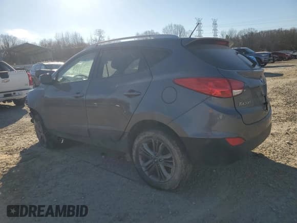 ✅ 2014 Hyundai Tucson SE • VIN: KM8JUCAG5EU884874 • Lot: 46467765. Wystawiony na Copart z przebiegiem 117 156 mil. Bezpłatny archiwum sprzedaży aukcyjnych z USA i szczegółowy raport historii pojazdu na DreamBid. Zdjęcie 2.