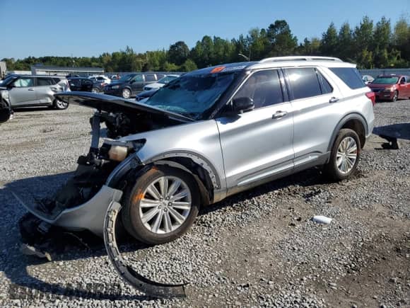 2021 Ford Explorer Limited with VIN 1FMSK8FH3MGA02039, listed as a Copart auction lot 83982355 with Not provided miles and Salvage title. Bid and sale history available at DreamBid. Image 1.