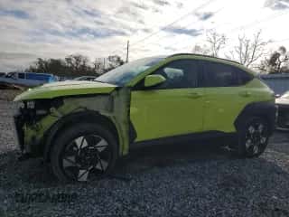 2024 Hyundai Kona SEL with VIN KM8HB3AB2RU100102, listed as a Copart auction lot 88644445 with 5,219 mi miles and Salvage title. Bid and sale history available at DreamBid. Image 1.