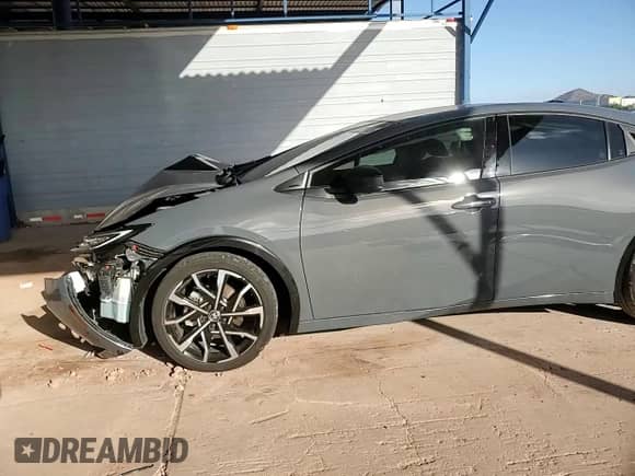 2023 Toyota Prius XSE Premium with VIN JTDACACU3P3000566, listed as a Copart auction lot 86867635 with 17,411 mi miles and Salvage title. Bid and sale history available at DreamBid. Image 14.