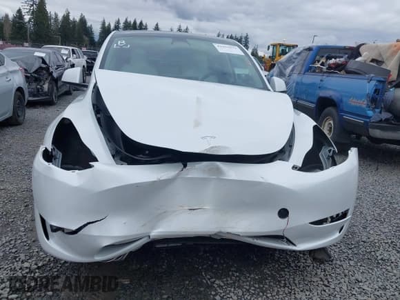 ✅ 2023 Tesla Model Y Long Range • VIN: 7SAYGAEEXPF647352 • Lot: 41955933. Listed on IAAI with Not provided. Free auction sales archive from the USA and detailed vehicle history report at DreamBid. Image 13.