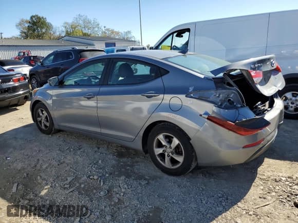 ✅ 2015 Hyundai Elantra SE • VIN: 5NPDH4AE8FH607240 • Lot: 86494865. Listed on Copart with 190,702 mi. Free auction sales archive from the USA and detailed vehicle history report at DreamBid. Image 2.
