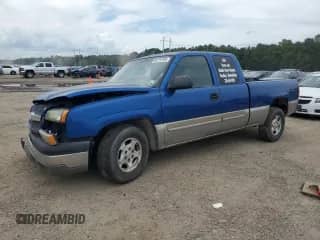 2003 Chevrolet Silverado 1500 LS with VIN 2GCEC19T731169084, listed as a Copart auction lot 66119705 with 180,804 mi miles and Salvage title. Bid and sale history available at DreamBid. Image 1.