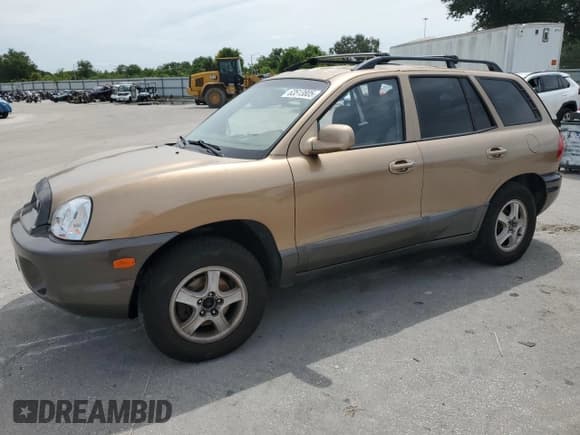 ✅ 2004 Hyundai Santa Fe GLS • VIN: KM8SC13E84U576488 • Lot: 63513805. Listed on Copart with 113,913 mi. Free auction sales archive from the USA and detailed vehicle history report at DreamBid. Image 1.