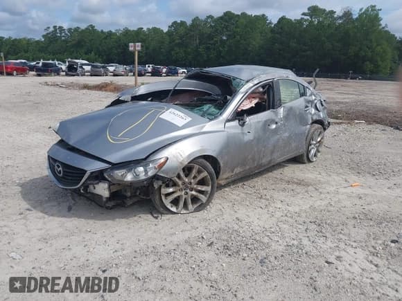 ✅ 2015 Mazda 6 i Touring • VIN: JM1GJ1V68F1174965 • Lot: 42622263. Wystawiony na IAAI z przebiegiem Nie podano. Bezpłatny archiwum sprzedaży aukcyjnych z USA i szczegółowy raport historii pojazdu na DreamBid. Zdjęcie 2.