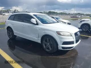 ✅ 2013 Audi Q7 Prestige • VIN: WA1WMBFE3DD000709 • Lot: 43491187. Listed on IAAI with 126,255 mi. Free auction sales archive from the USA and detailed vehicle history report at DreamBid. Image 1.
