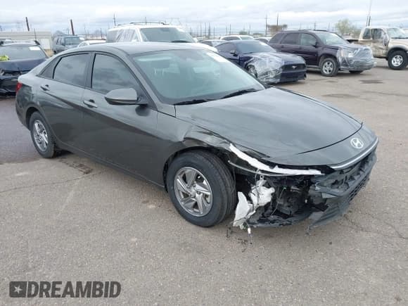 ✅ 2024 Hyundai Elantra SE • VIN: KMHLL4DG7RU795858 • Lot: 43726289. Listed on IAAI with 20,950 mi. Free auction sales archive from the USA and detailed vehicle history report at DreamBid. Image 1.